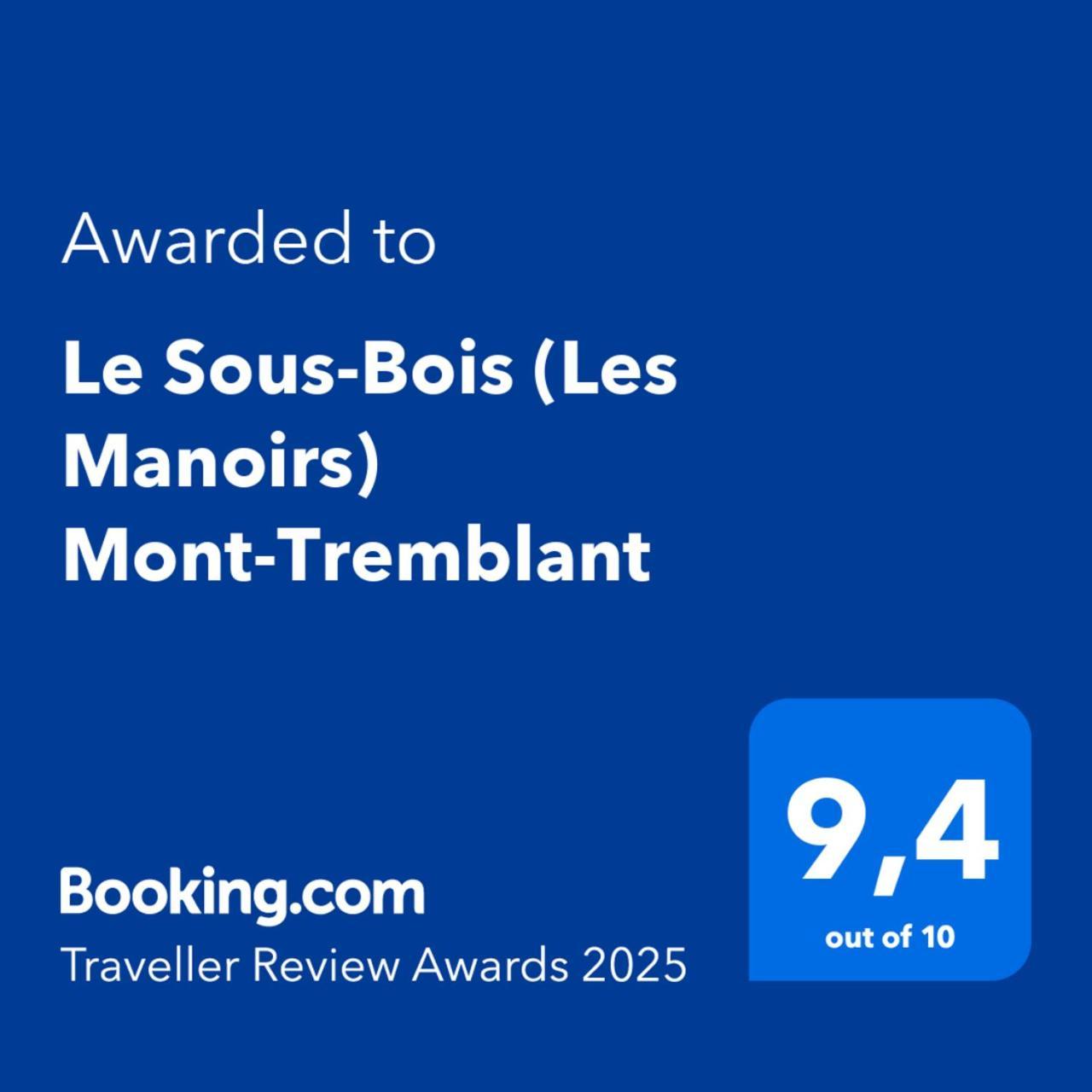 Apartament Le Sous-Bois Mont-Tremblant Zewnętrze zdjęcie